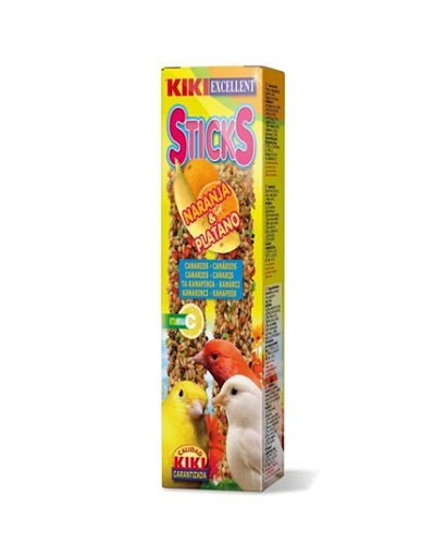 Kiki Sticks Orange&Banana Canarios 2 ps