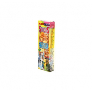 Kiki Sticks Parrots Orange&Banana Bars 2 Pc