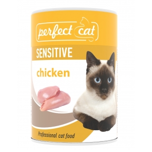 Perfect Cat Sensitive Chicken kons 6x400g