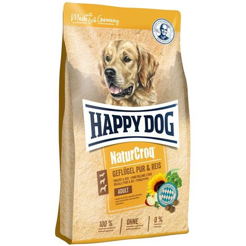 Happy Dog NaturCroq Geflügel Pur & Reis 11kg