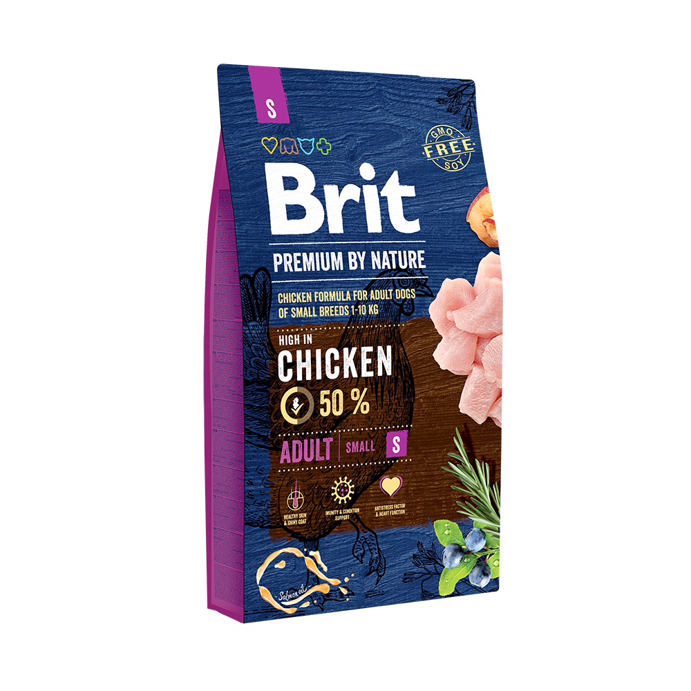 Brit Premium by Nature Adult S koeratoit 8 kg