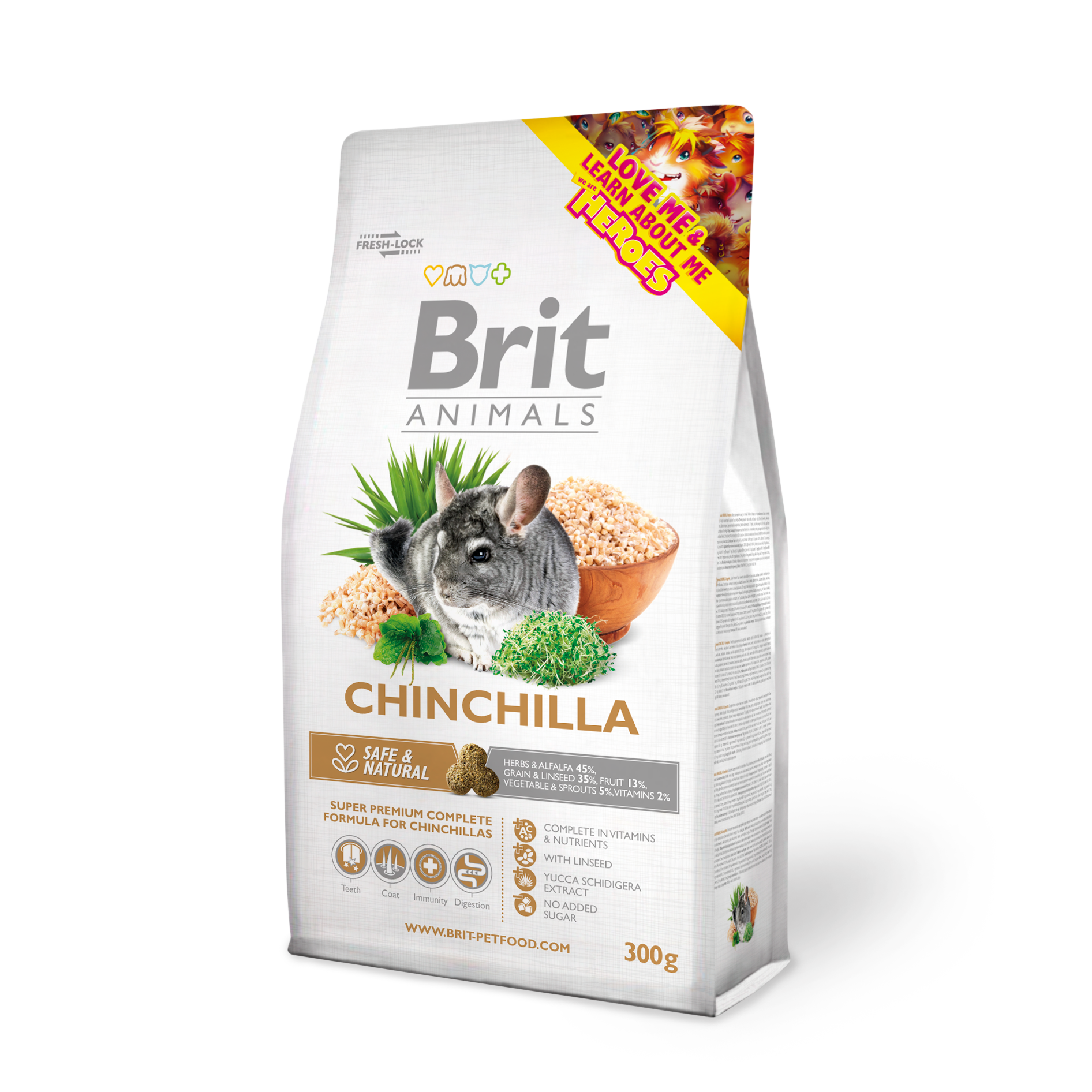 Brit Animals Chinchilla 300g