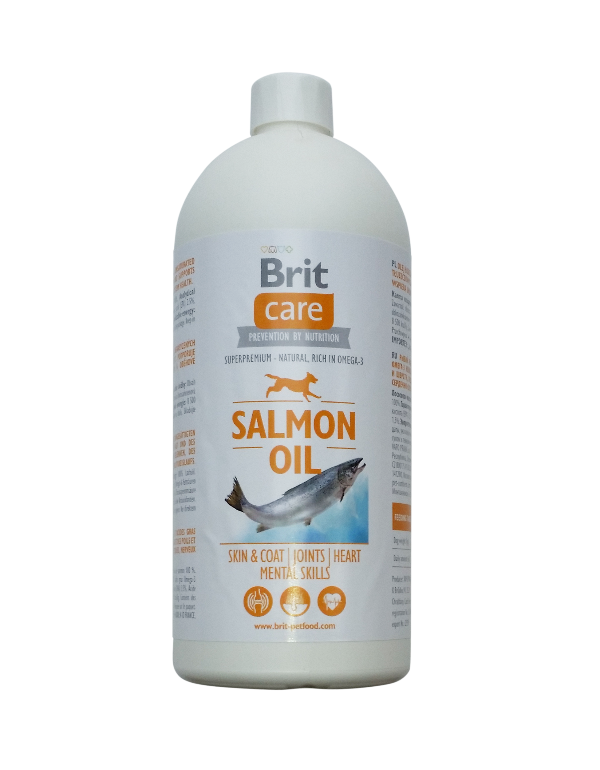 Salmon oil 1000ml Brit Care