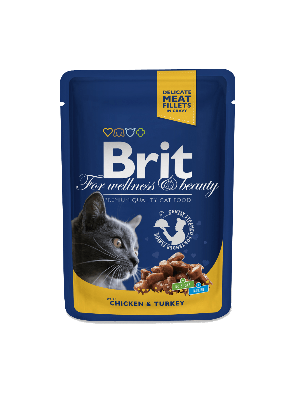 Brit Premium Chicken & Turkey einekotike kassidele 100g