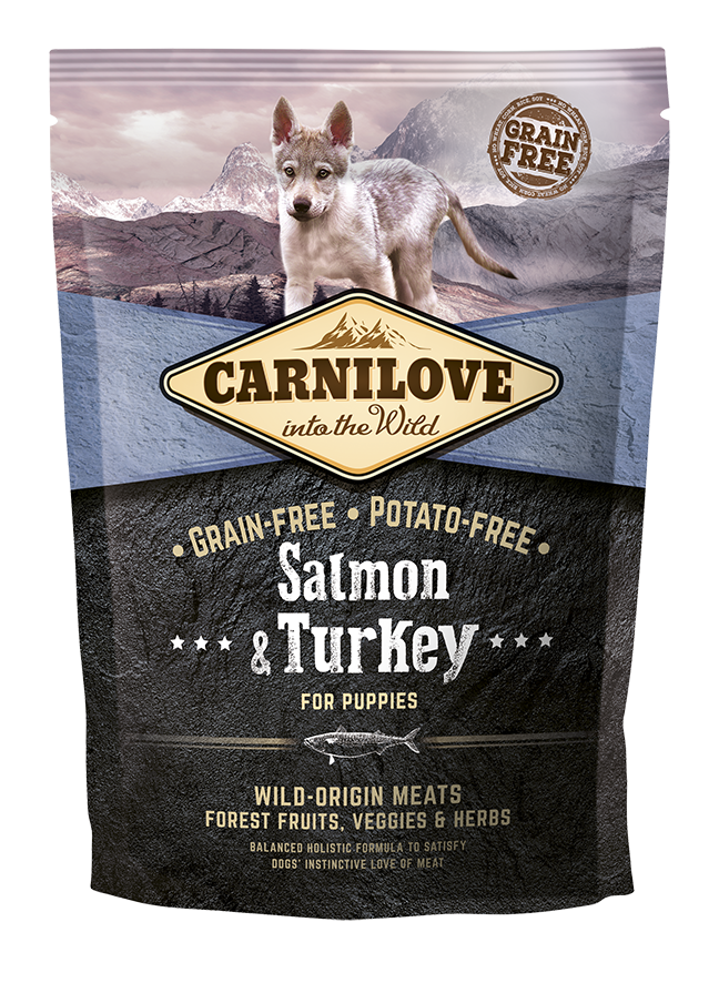 CarniLove Salmon & Turkey for Puppies koeratoit 1,5 kg