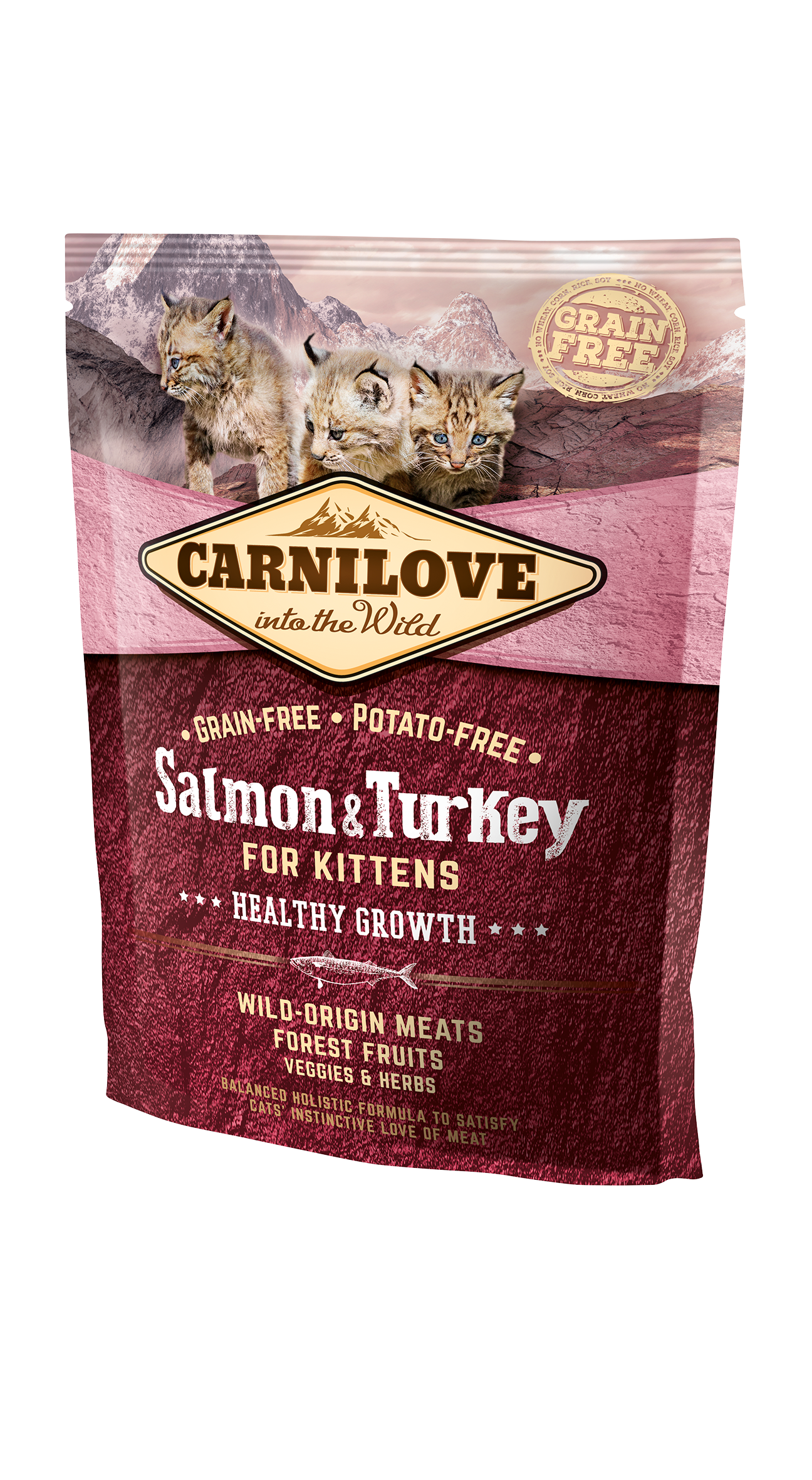 CarniLove Salmon & Turkey for Kittens kassitoit 400g