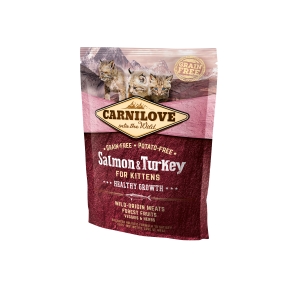 CarniLove Salmon & Turkey for Kittens kassitoit 400g