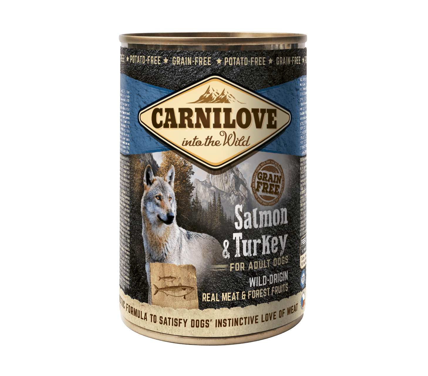 CarniLove Salmon &  Turkey konserv koertele 400g