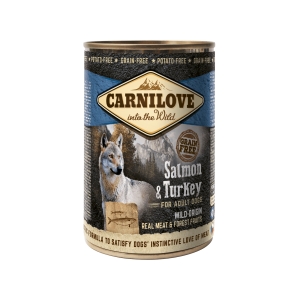 CarniLove Salmon &  Turkey konserv koertele 400g