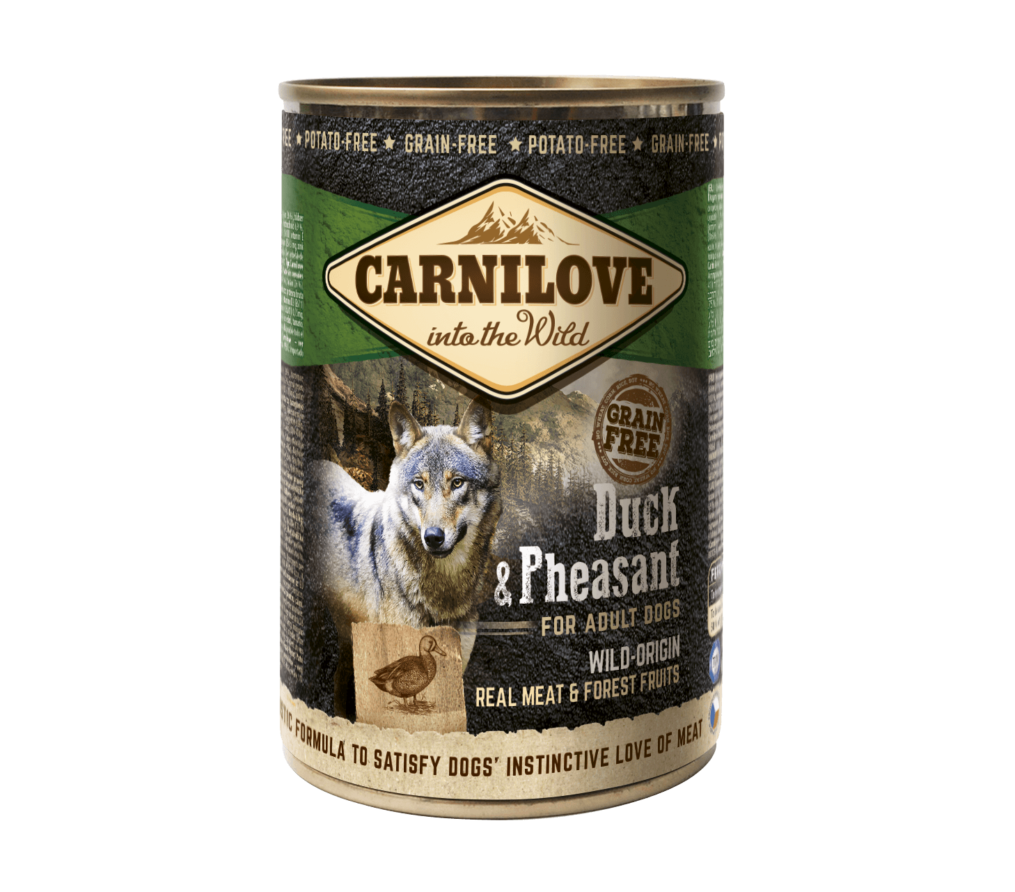 CarniLove Duck &  Pheasant konserv koertele 400g