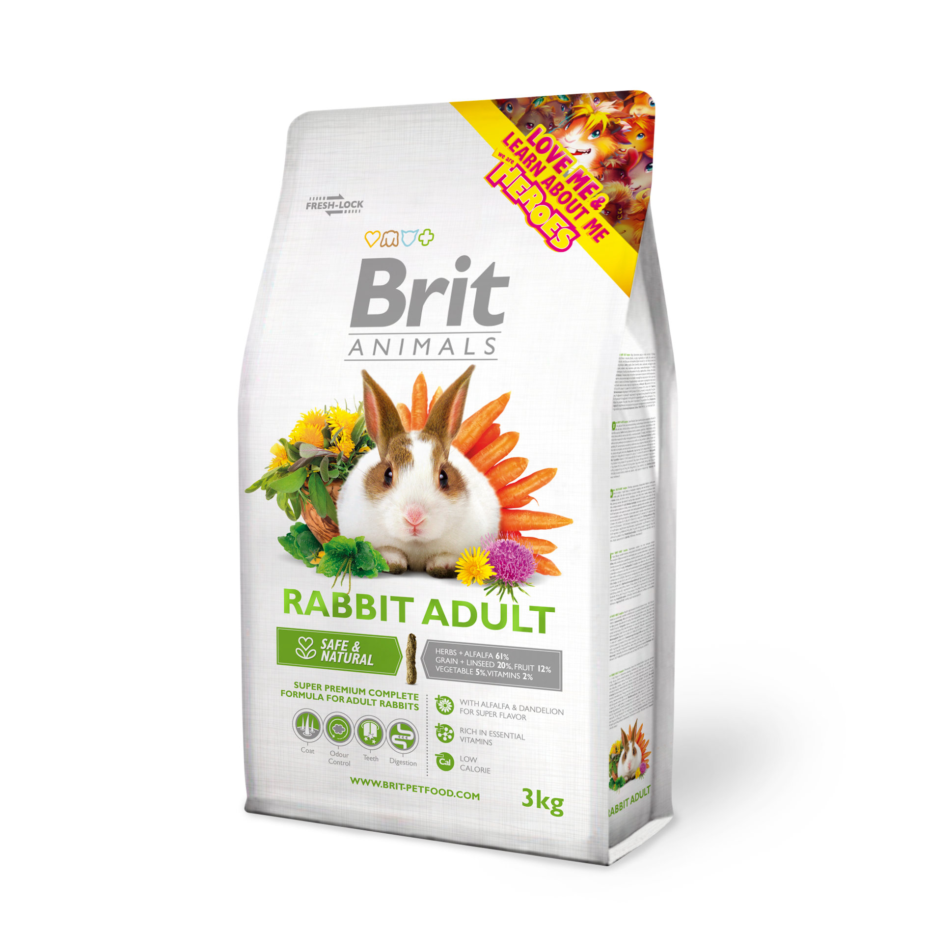 Brit Animals Rabbit Adult 3 kg