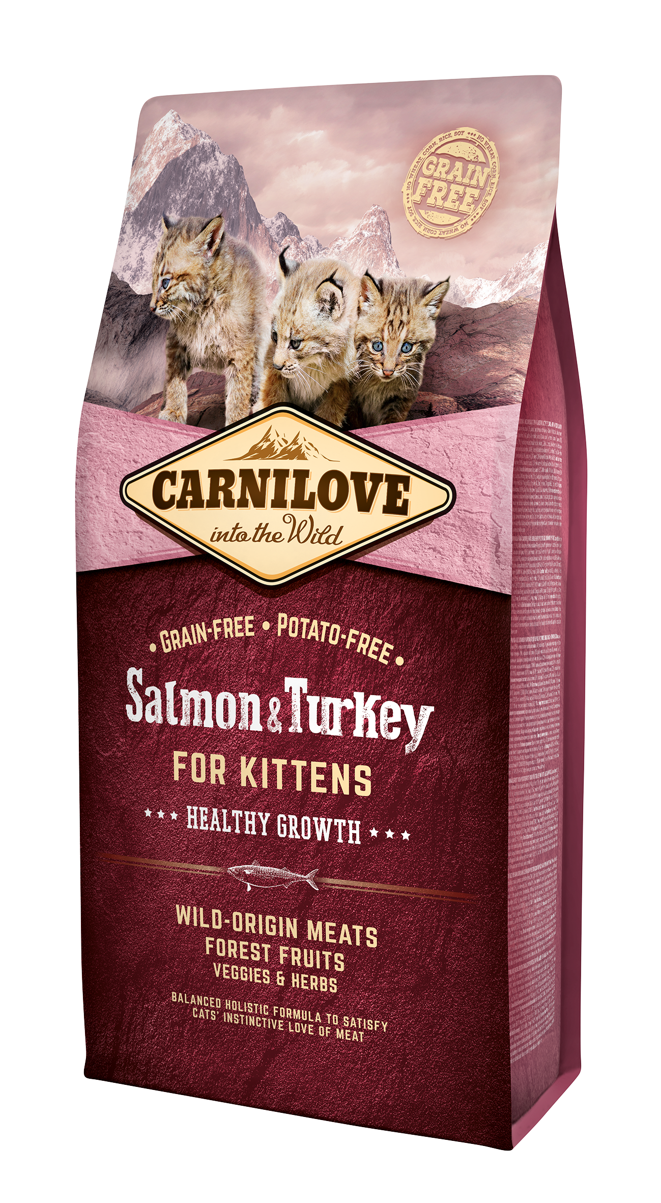 CarniLove Salmon & Turkey for Kittens kassitoit 6 kg