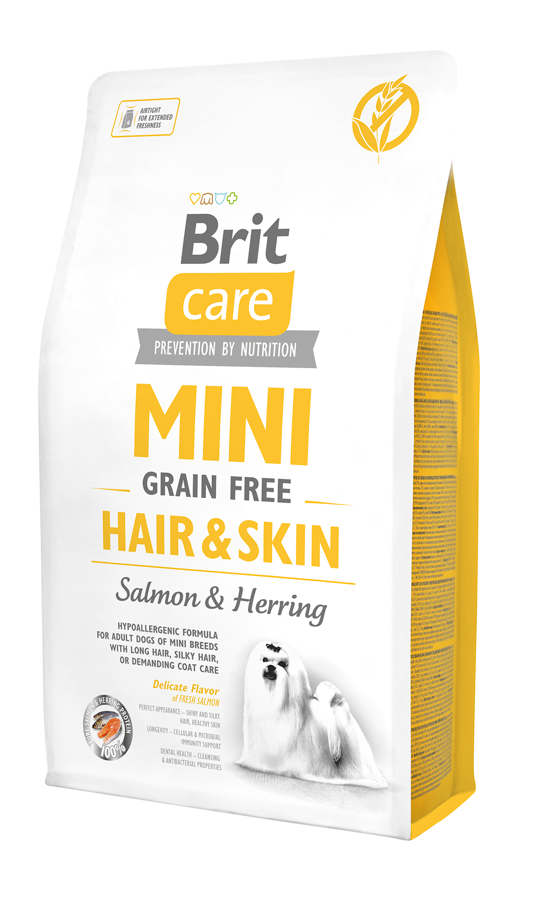 Brit Care Mini Hair & Skin teraviljavaba koeratoit 2 kg