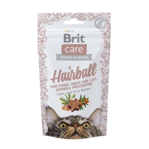 Brit Care Cat Snack Hairball maiused kassile 50g