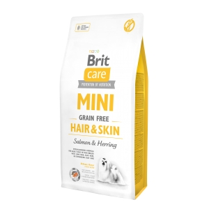 Brit Care Mini Hair & Skin teraviljavaba koeratoit 7 kg