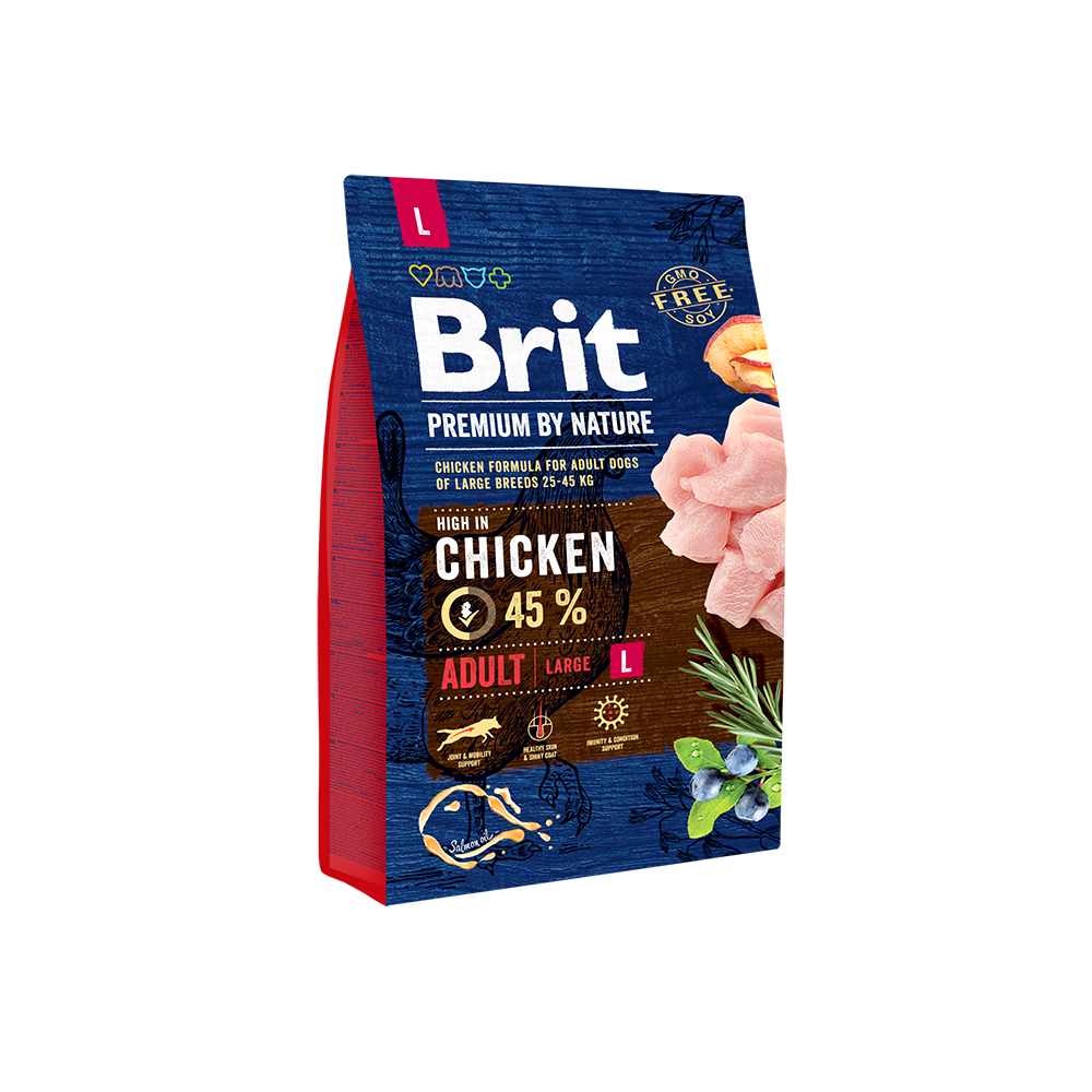 Brit Premium by Nature Adult L koeratoit 3 kg