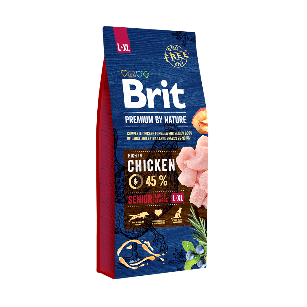 Brit Premium by Nature Senior L+XL koeratoit 15 kg