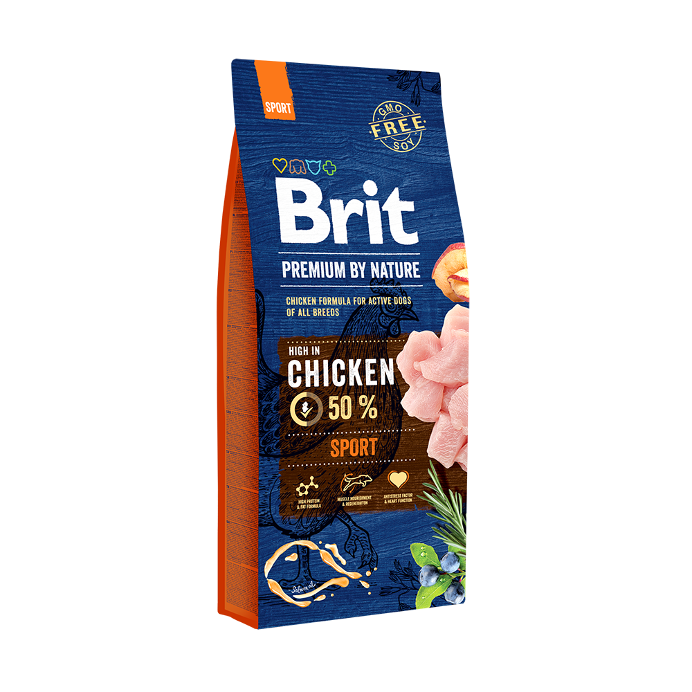 Brit Premium by Nature Sport koeratoit 15 kg