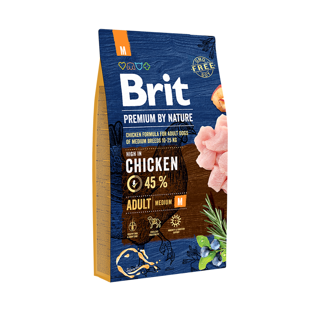 Brit Premium by Nature Adult M koeratoit 3 kg