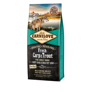 CarniLove Fresh Carp &  Trout koeratoit 12 kg