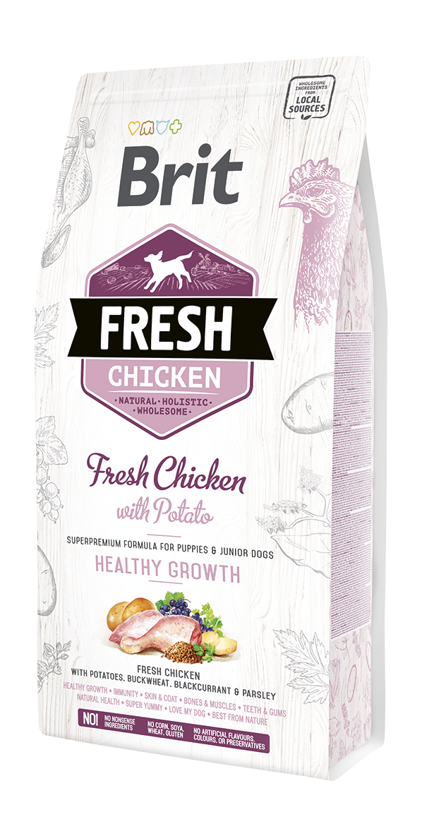 Brit Fresh Chicken with Potato Puppy koeratoit 2,5 kg