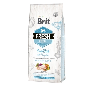 Brit Fresh Fish &  Pumpkin Adult Large Muscles &  Joints koeratoit 12 kg