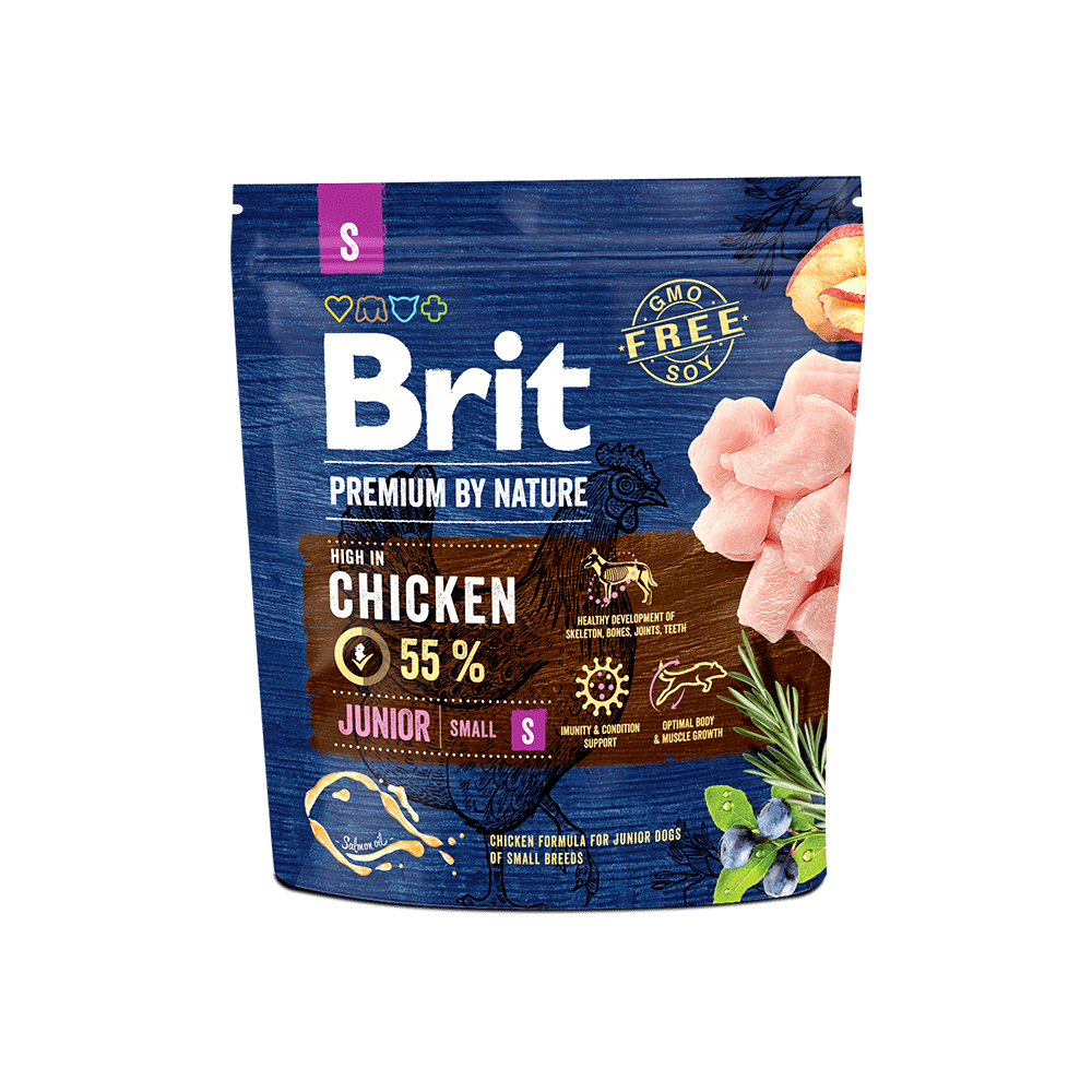 Brit Premium by Nature Junior S koeratoit 1 kg