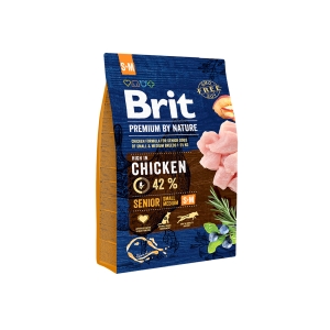 Brit Premium by Nature Senior S+M koeratoit 3 kg