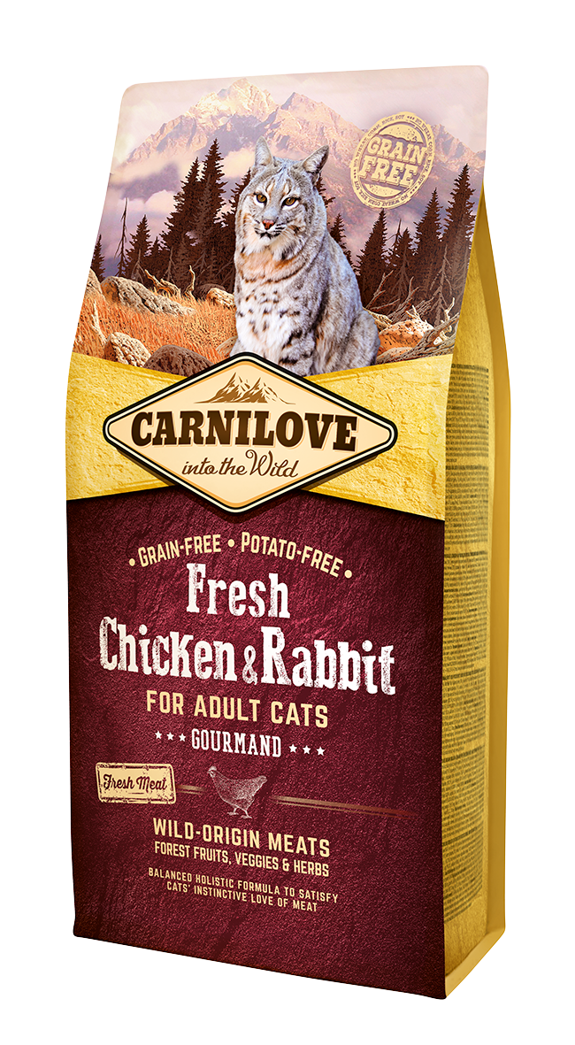 CarniLove Fresh Chicken & Rabbit for Adult kassitoit 6 kg