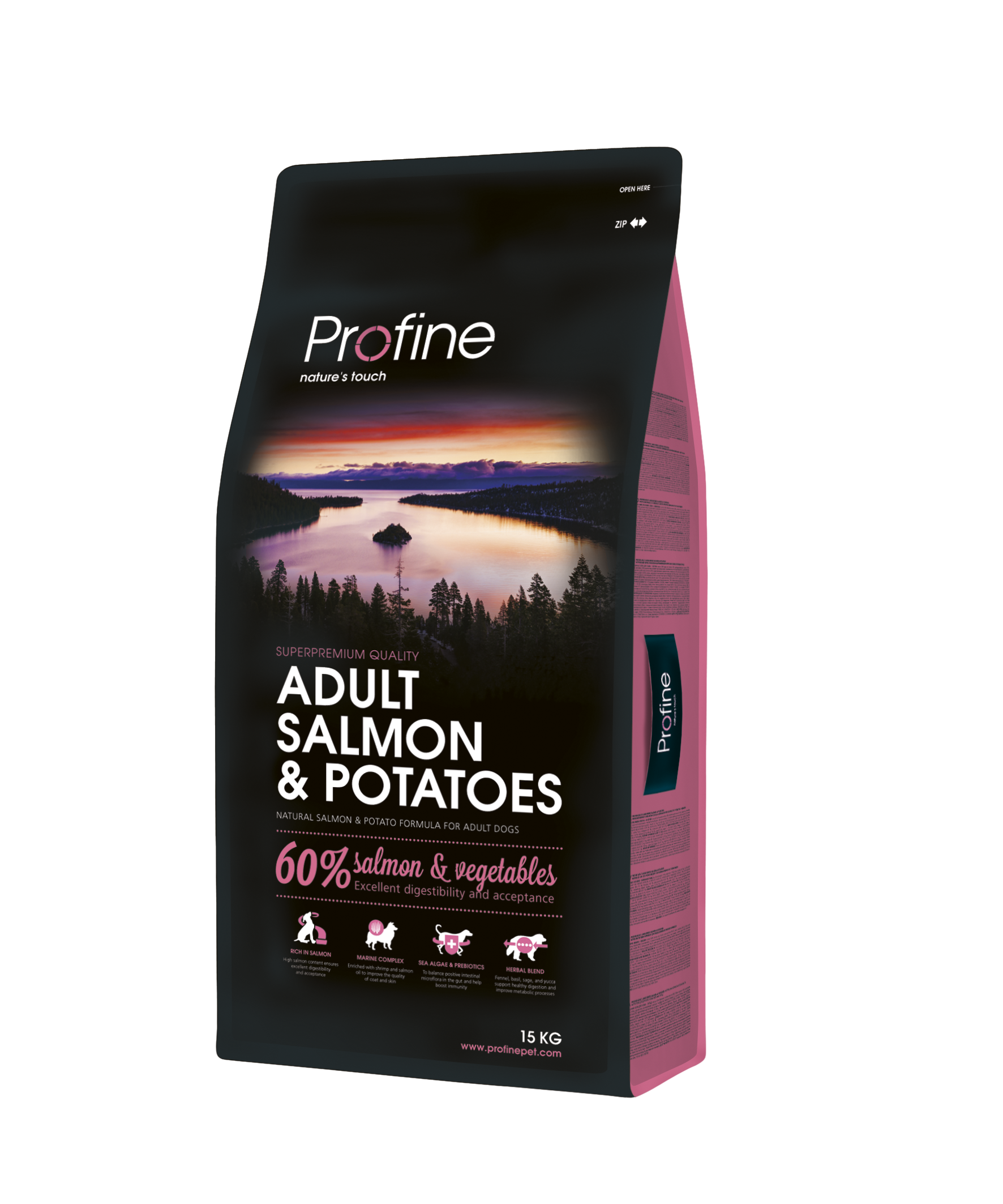 Profine Adult Salmon & Potatoes koeratoit 15 kg