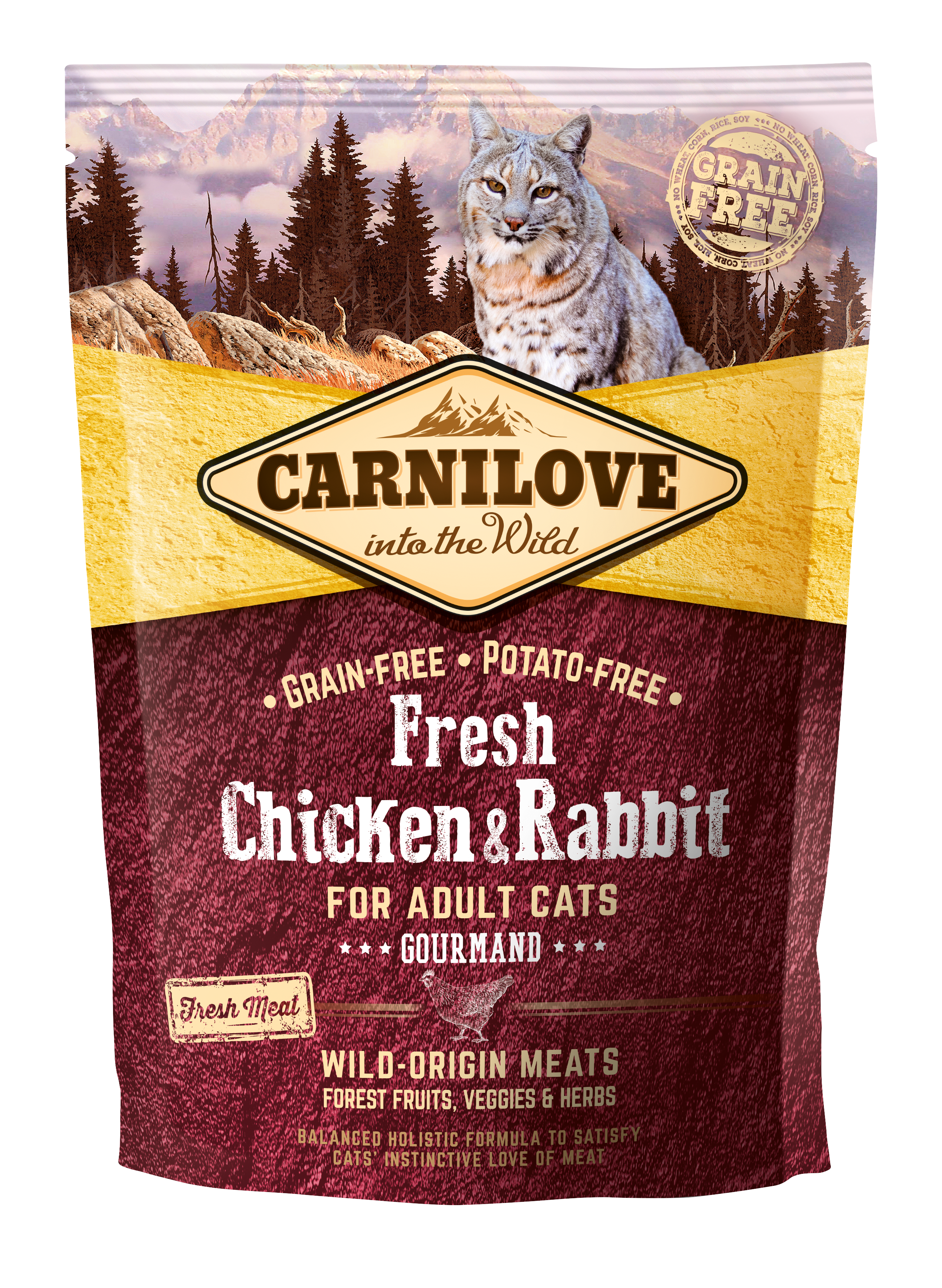 CarniLove Fresh Chicken & Rabbit for Adult kassitoit 400g