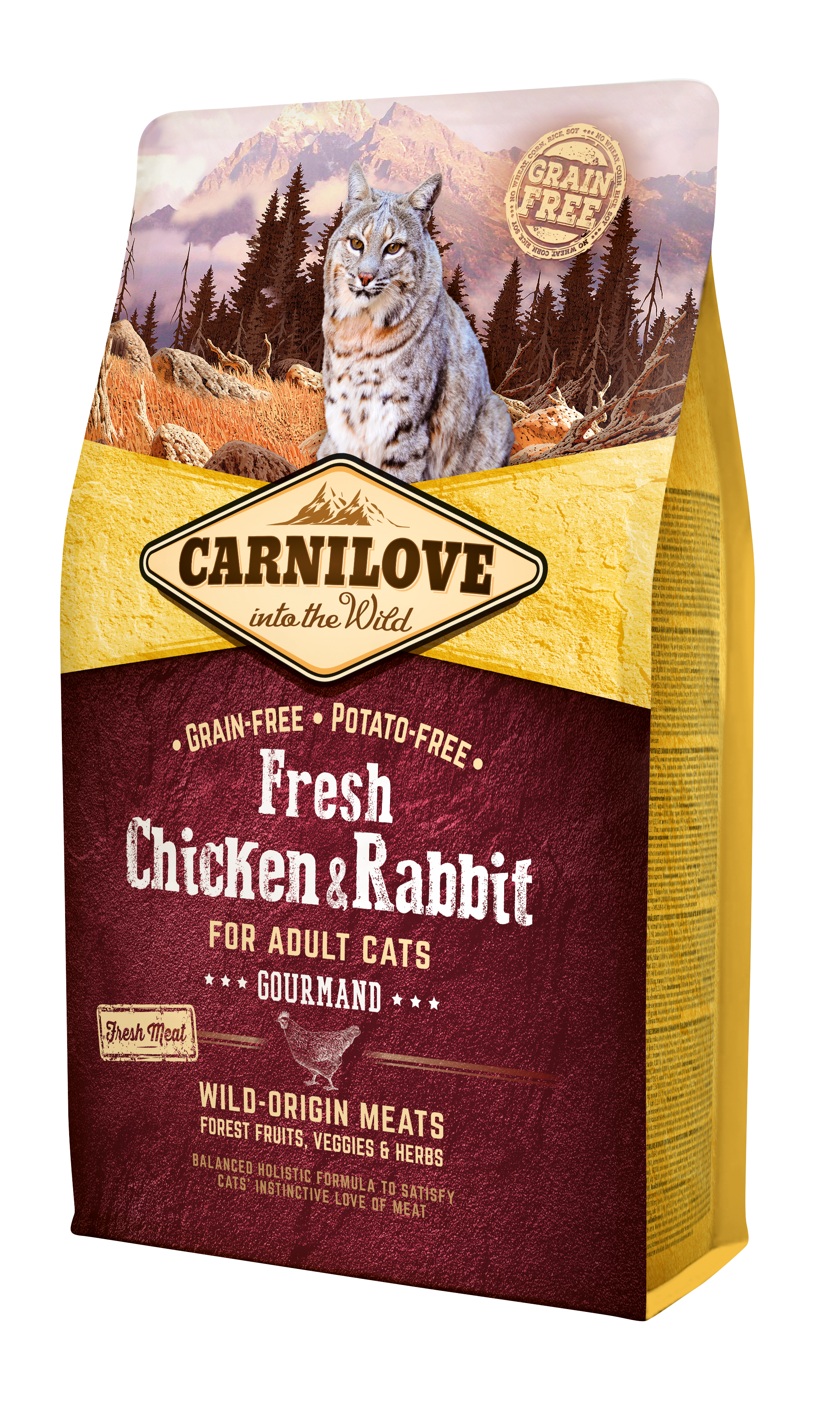 CarniLove Fresh Chicken & Rabbit for Adult kassitoit 2 kg