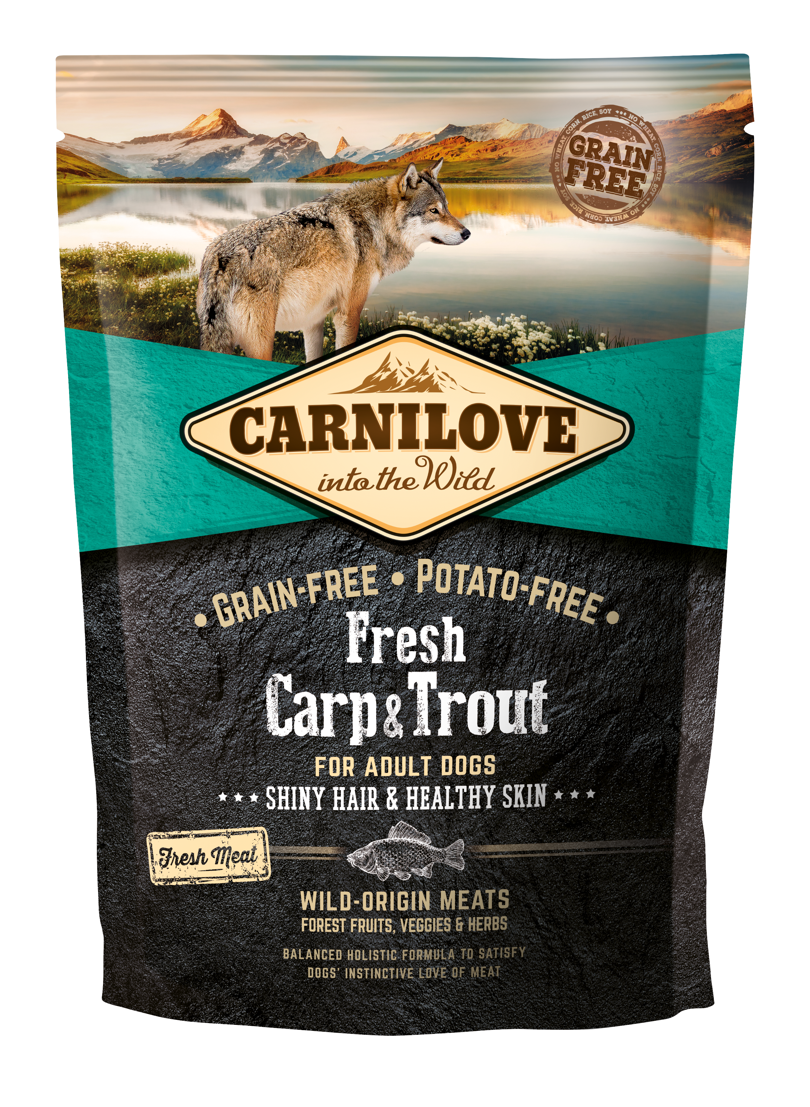 CarniLove Fresh Carp &  Trout koeratoit 1,5 kg