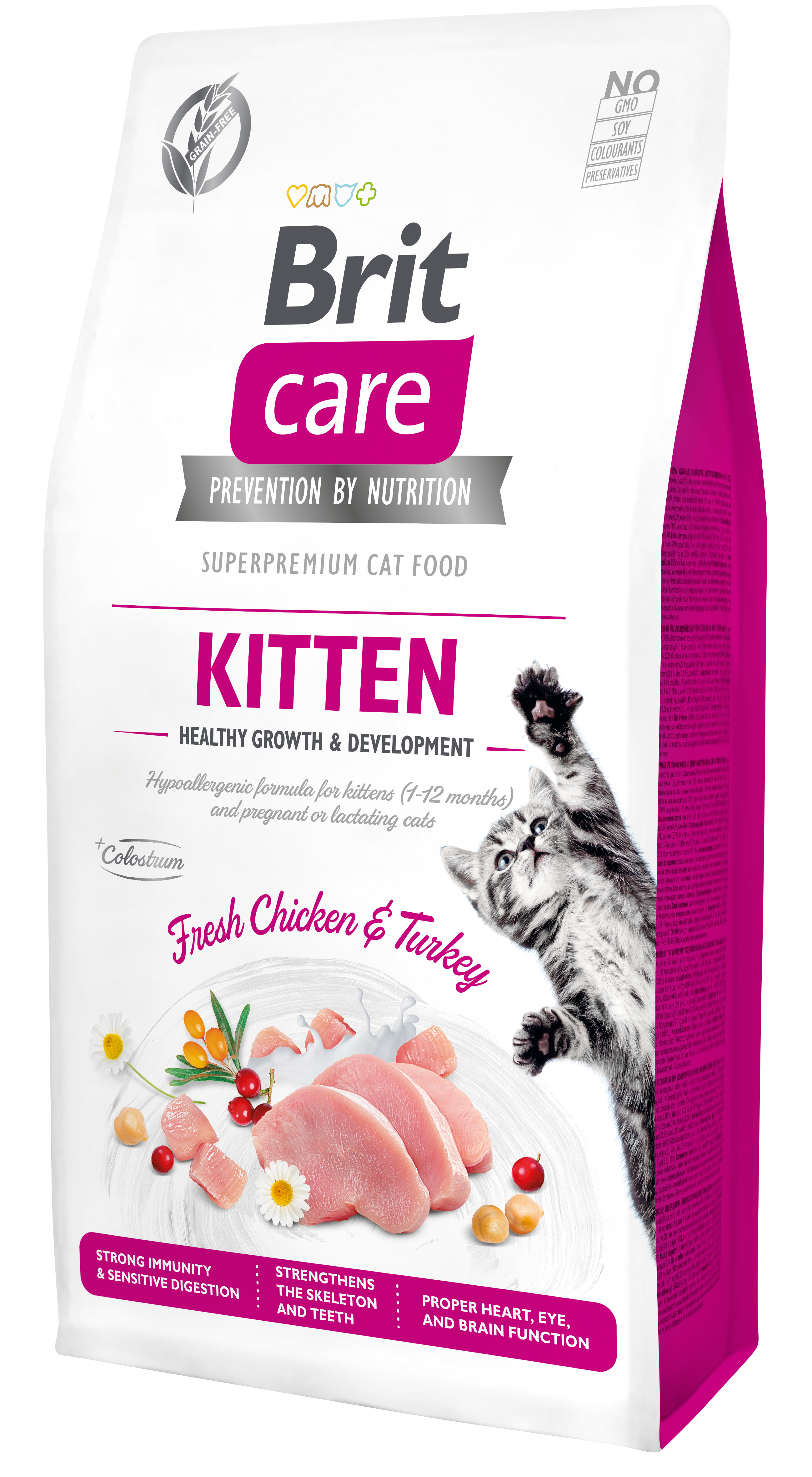 Brit Care Cat Grain-Free Kitten Healthy Growth 7kg