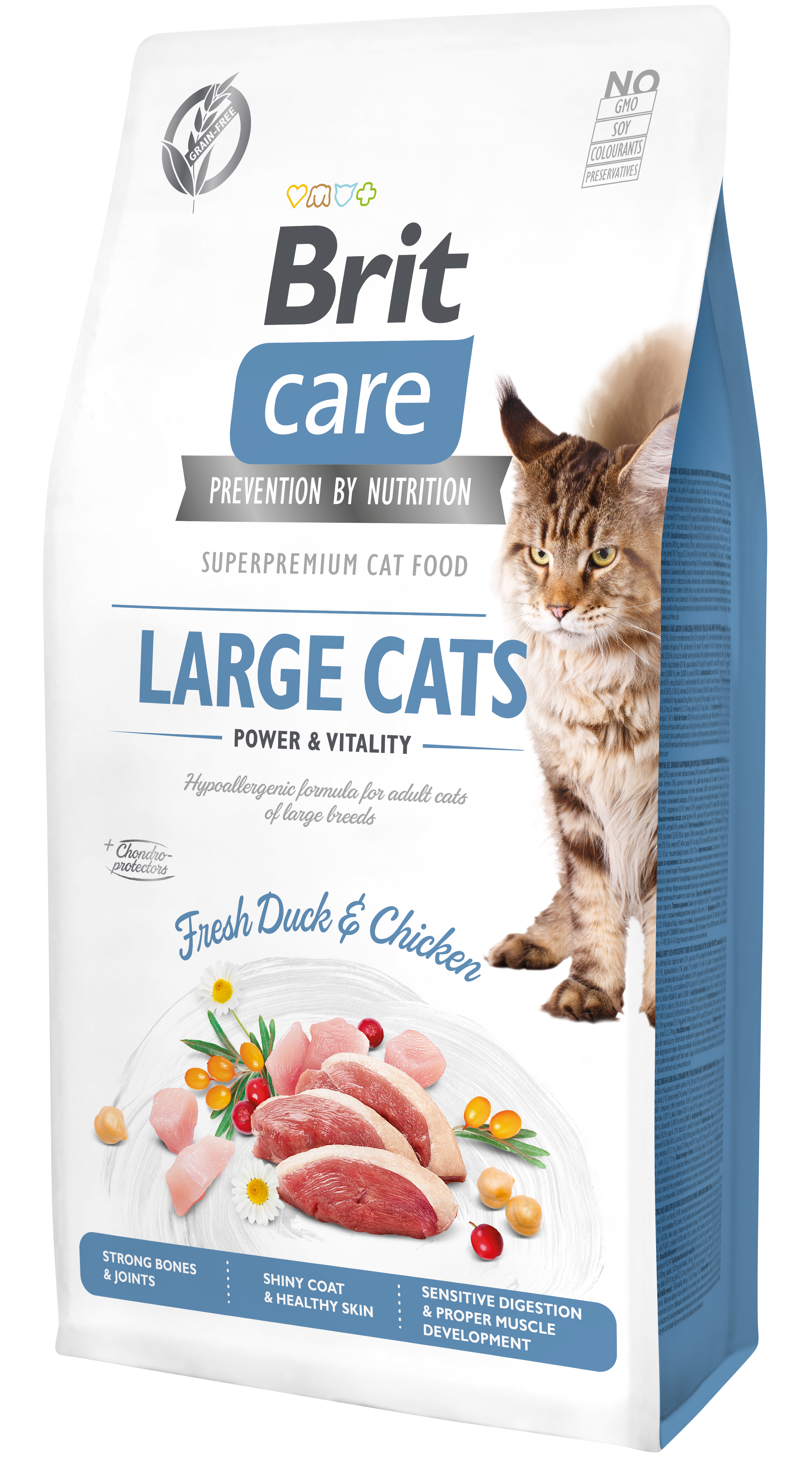 Brit Care Cat Grain-Free Large cats Power Vitality 7kg