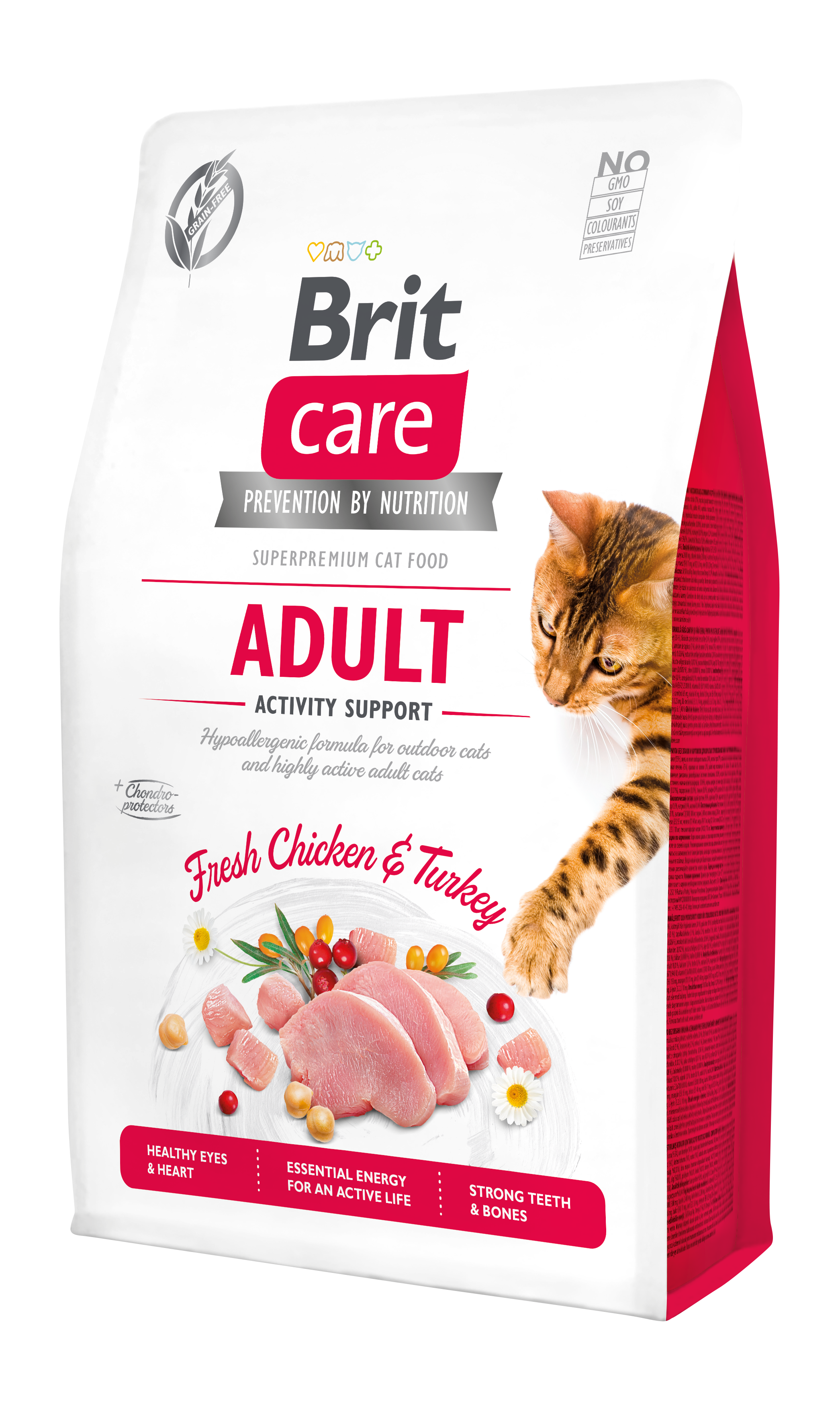 Brit Care Cat Grain-Free Adult Activity Support 2kg