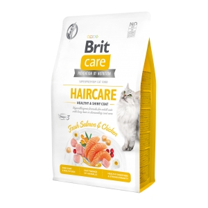 Brit Care Cat Grain-Free Haircare Healthy&Shiny 2kg