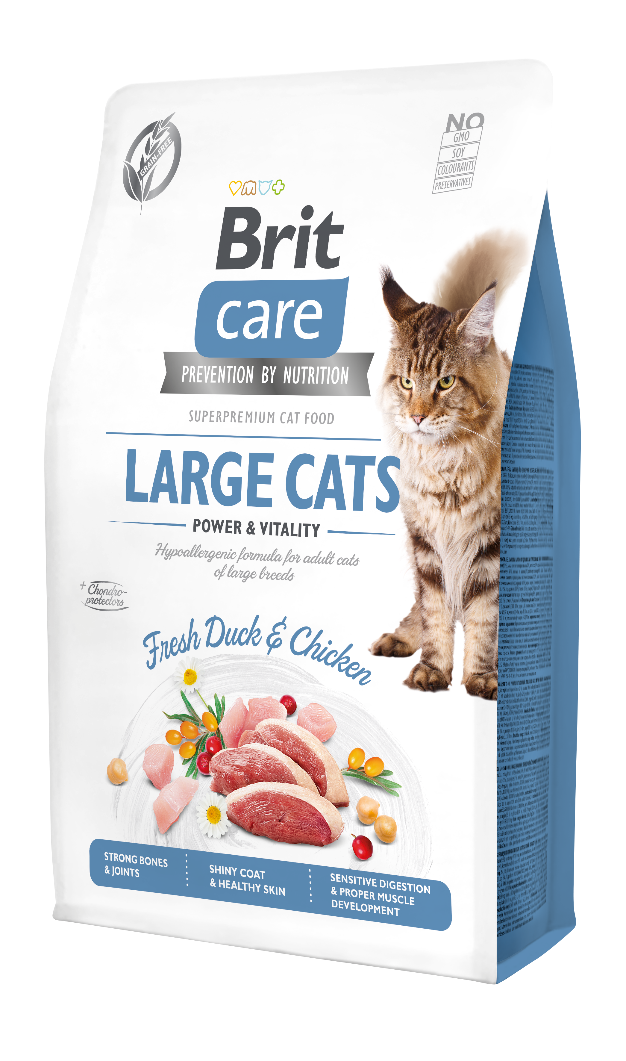 Brit Care Cat Grain-Free Large cats Power Vitality 2kg