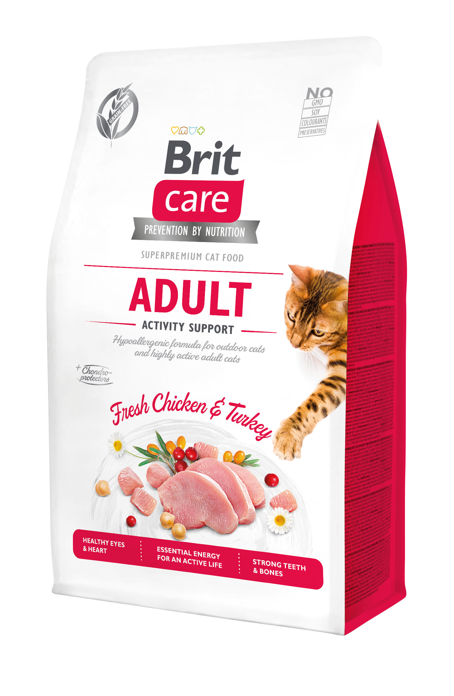 Brit Care Cat Grain-Free Adult Activity Support 0,4kg