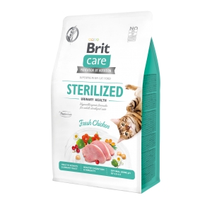 Brit Care Cat Grain-Free Sterilized Urinary Health kassitoit 400g