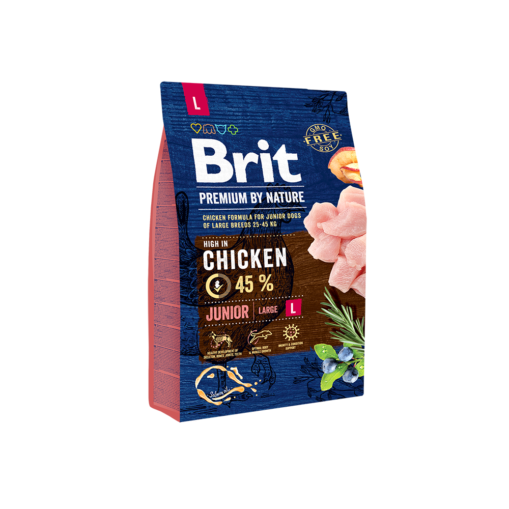 Brit Premium by Nature Junior L koeratoit 3 kg