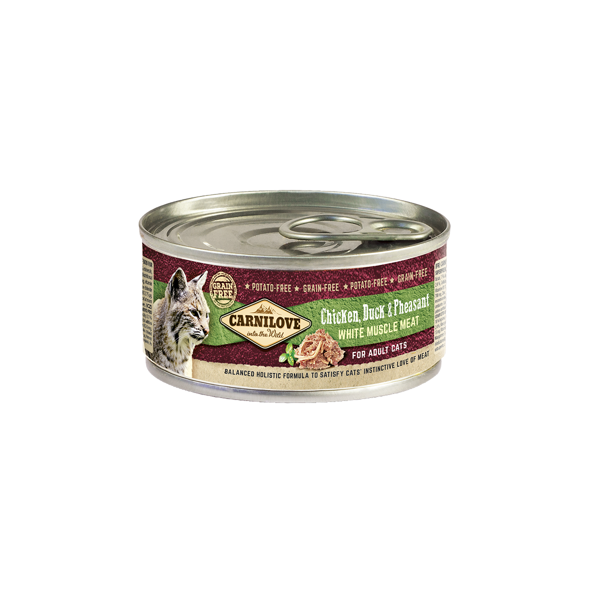 CarniLove cat Chicken Duck & Pheasant konserv  kassidele 100g