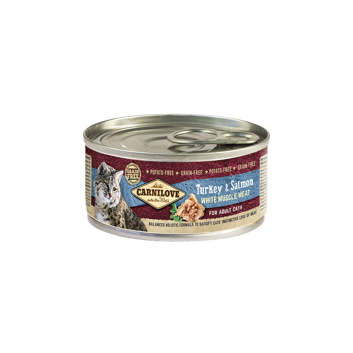 CarniLove cat Turkey & Salmon konserv kassidele 100g