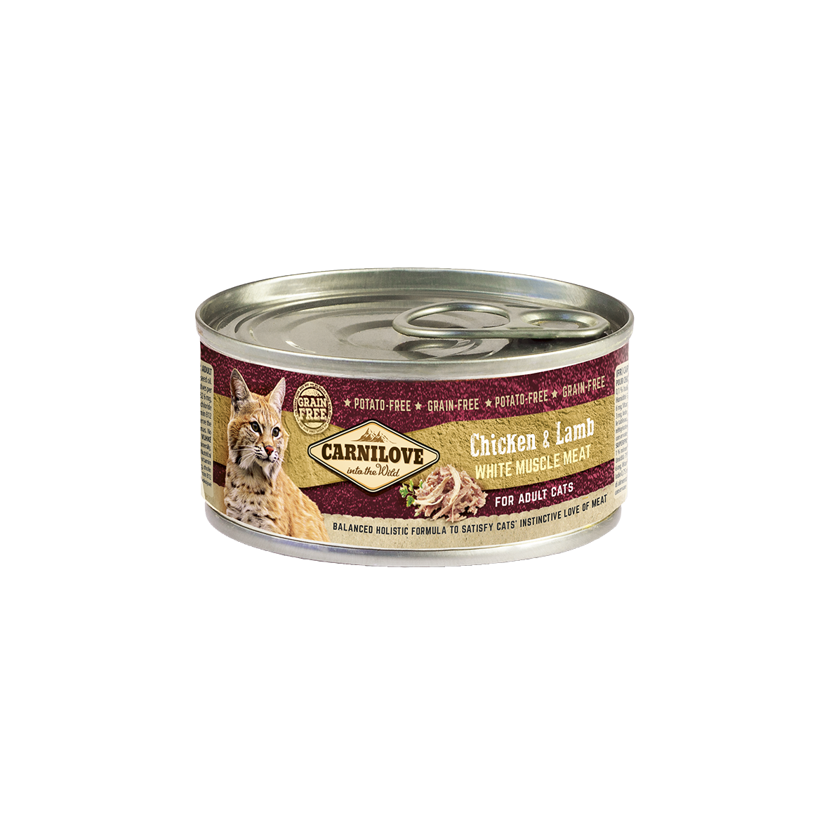 CarniLove cat Chicken & Lamb konserv kassidele 100g