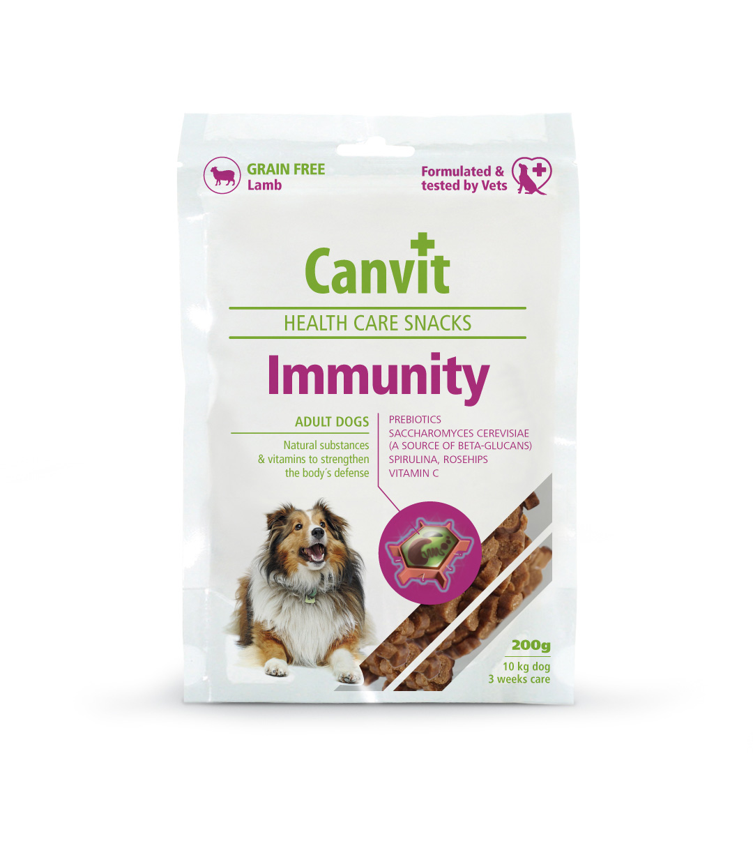 Canvit snack Immunity närimismaius koerale 200g