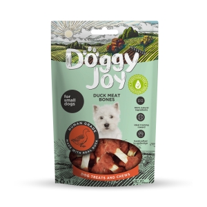 Doggy Joy Duck meat bones närimismaiused koertele 55g