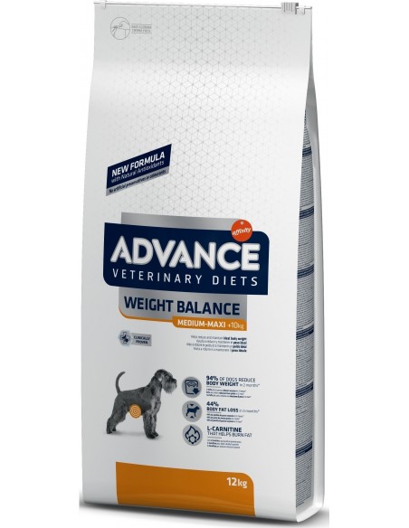 ADVANCE Veterinary Diets VET Dog Weight Balance 12kg