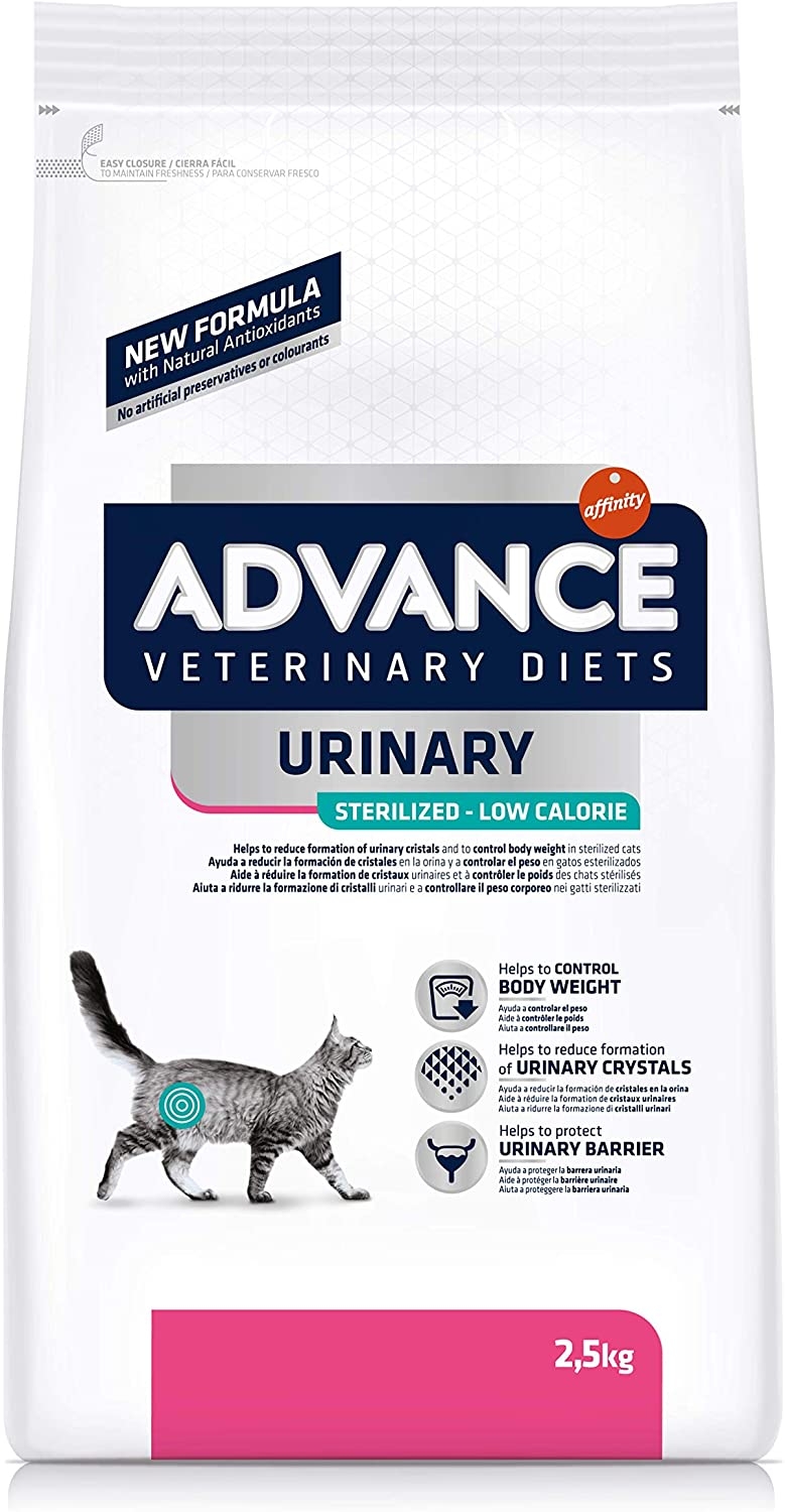 ADVANCE Veterinary Diets Cat Urinary Sterilized Low Calorie 2,5kg