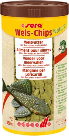 Sera Wels-Chips Nature 1000ml/380g