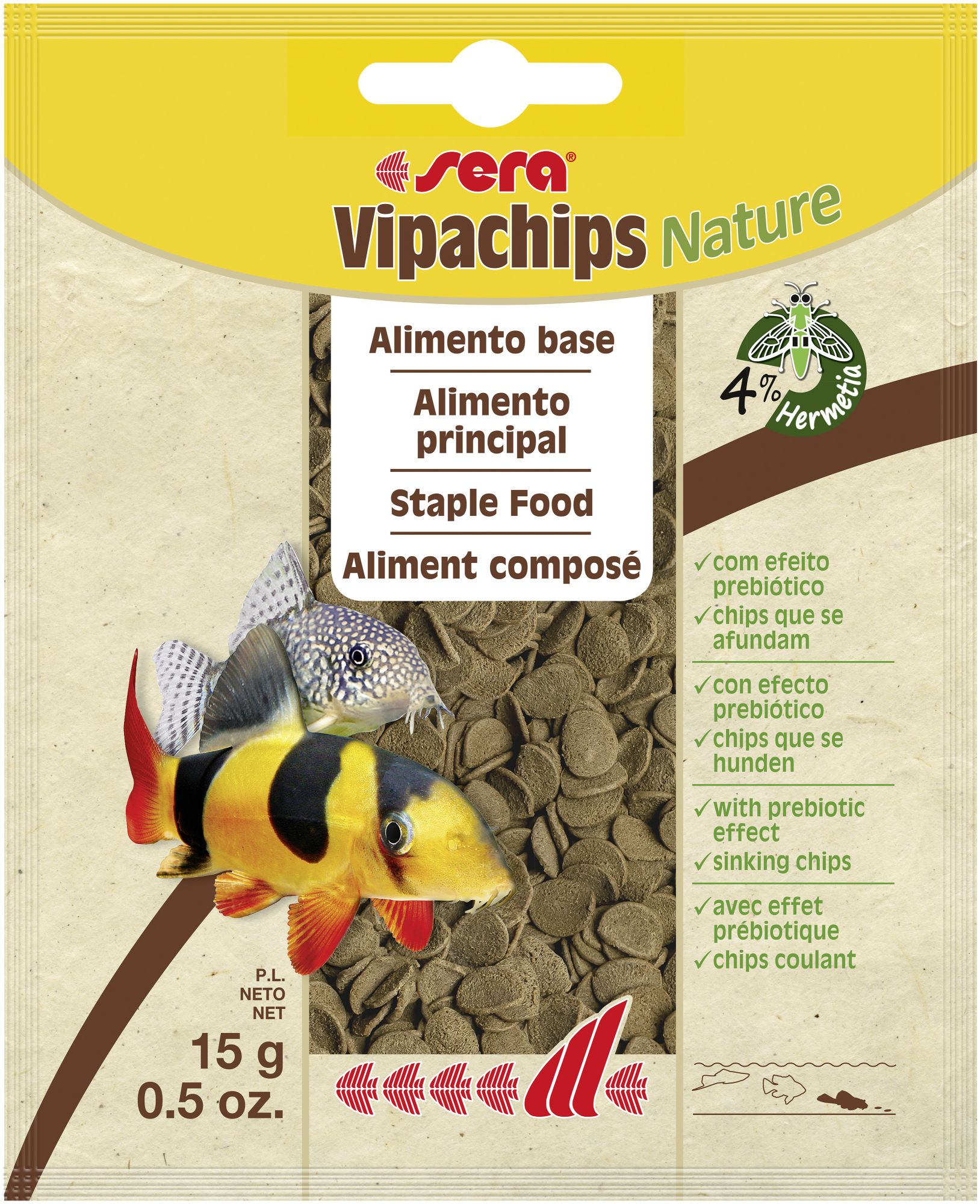 Sera Vipachips Nature 15g